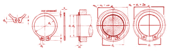 RINGS FOR SHAFTS HEAVY DUTY